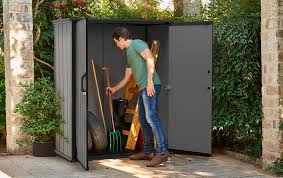 Keter Premier Tall Storage Shed Grey
