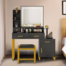 dextrus makeup vanity with mirror