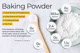 baking powder nutrition facts and