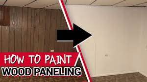 how to paint wood paneling ace