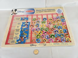 Disney Melissa Doug Mickey Mouse Clubhouse My Magnetic Responsibility Chart