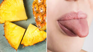 mouth tingles after eating pineapple