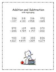 3 digit subtraction regrouping worksheet pdf. 3 Digit Addition And Subtraction Worksheet