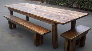 Reclaimed Wood Dining Table Comedores
