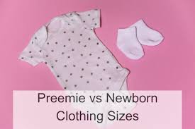 preemie vs newborn clothing sizes