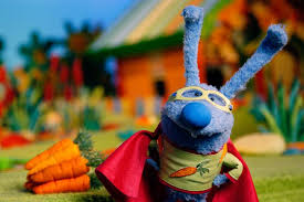 A bunny garden with outsider art. Rabbit Puppets Disney Channel S Latest News The Ledger Lakeland Fl