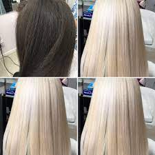 Ash blonde hair dye offers a blonde hue with tints of gray to create an ashy shade. How To Bleach Dark Hair Blonde In 1 Sitting Only Ugly Duckling