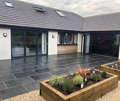 Brazilian Black Slate Patio