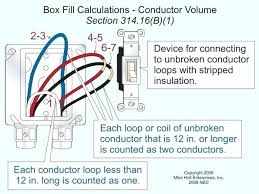 Electrical Box Size Calculation Electrical Junction Box Size