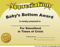 Funny Award Ideas Certificate Of Appreciation Templates