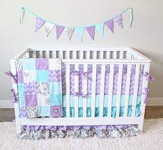 Purple And Teal Crib Bedding Deals 59