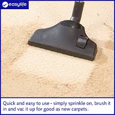 easylife dry cleaning carpet powder