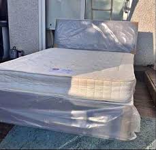 Super King Bed Base With Headboard And