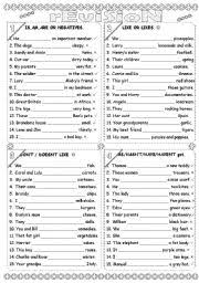 Practise and improve your reading skills with these texts and exercises. Grammar Revision Year 2 Esl Worksheet By Sictireala8