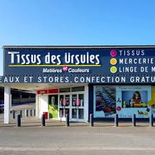 magasins tissus des ursules