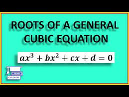 The Cubic Formula Roots Of The General