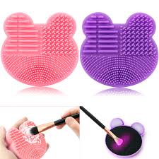 makeup brush cleaner with color removal