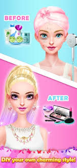 make up games doll makeover on the app