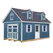 24 ft d wood storage shed kit