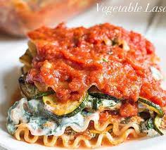 vegetarian lasagna recipe with