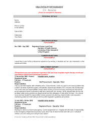 Professional Summary For Resume  Impactful Professional Food      Resume For Triage Nurse   http   www resumecareer info resume