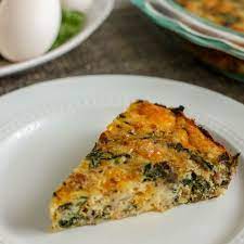 ham crustless quiche