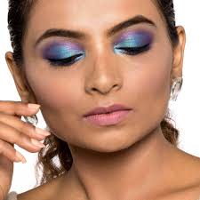 blue purple eyeshadow makeup