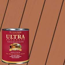 A perfect deck stain color will surely transform anything. Ultra Advanced Solid Color Deck Siding Stain Sealant At Menards