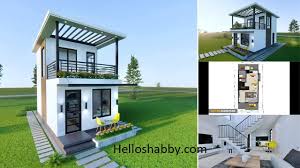 2 Y House Design With Balcony