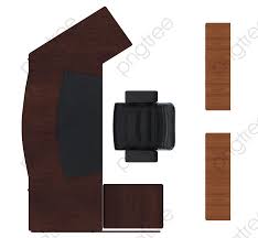 Size Chart Diagram Color Flat Black Wood Office Furniture