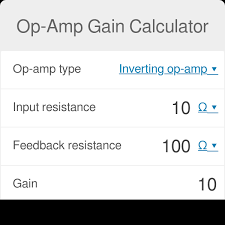 Op Amp Gain Calculator
