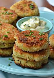 potato croquettes with aioli dipping