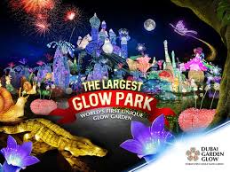 dubai garden glow theme park timing