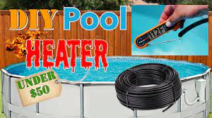 how to diy pool heater easy simple