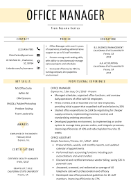 Choose your professional cv template and get started! Office Manager Resume Sample Tips Resume Genius