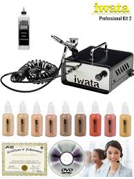 iwata professional airbrush makeup kit 2