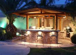 outdoor patio bar