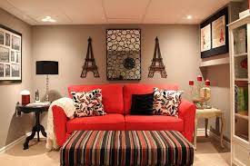 Red Couch Living Room