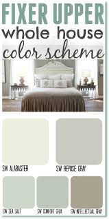 fixer upper inspired color schemes for