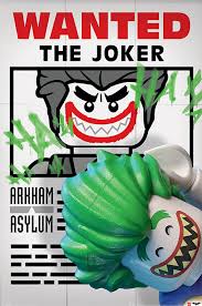Poster Lego Batman Wanted The Joker