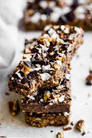 pecan low carb protein bars the