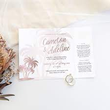 tropical wedding invitation be my
