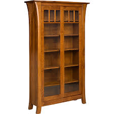 enfield bookcase with sliding doors