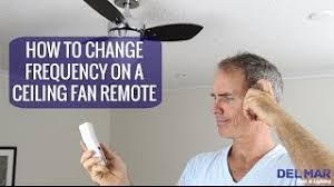 frequency on a ceiling fan remote