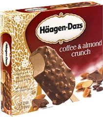 haagen dazs coffee almond crunch all