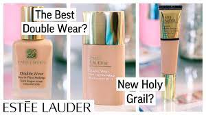 new estee lauder double wear sheer vs