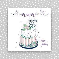 mum 80th birthday card by molly mae