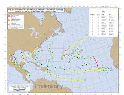 Hurricanes And Tropical Storms Annual 2013 State Of The