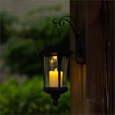 luxenhome hanging solar light lantern