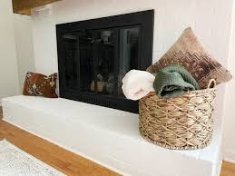 Fireplace Makeover With High Heat Spray